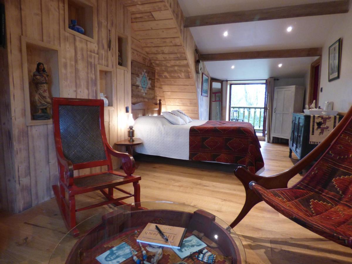 Chambre D'Hote Atypique "West Little Ranch" Chambre Amerindienne Guiscriff Exterior photo